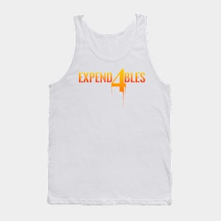 Expend4bles expandables 4 and sylvester stallone themed graphic design by ironpalette. Tank Top